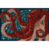 Abstract Octopus Diy Paint By Numbers Kits Uk VM95155 - NEEDLEWORK KITS