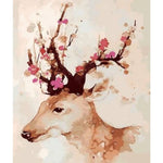 Animal Deer Diy Paint By Numbers Kits ZXZ-114 - NEEDLEWORK KITS