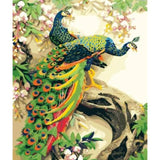 Animal Peacocks Diy Paint By Numbers Kits ZXZ-104