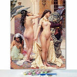 Artwork Nude Paint by Numbers Kits DIY VM96812 - NEEDLEWORK KITS