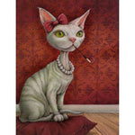 Cat Diy Paint By Numbers Kits PBN95205 - NEEDLEWORK KITS