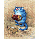 Cat Diy Paint By Numbers Kits PBN95640 - NEEDLEWORK KITS