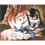 Cat Diy Paint By Numbers Kits YM-4050-181 - NEEDLEWORK KITS