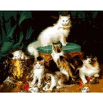 Cat Diy Paint By Numbers Kits ZXQ902 - NEEDLEWORK KITS