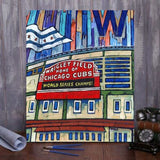 Chicago Cubs World Series Champs Paint By Numbers Kit