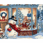 Christmas Diy Paint By Numbers Kits VM94660 - NEEDLEWORK KITS