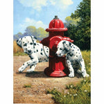 Dog Diy Paint By Numbers Kits PBN94152 - NEEDLEWORK KITS