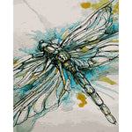 Dragonfly Diy Paint By Numbers Kits WM-1594 - NEEDLEWORK KITS