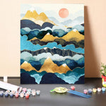 ferdasecPaint By Numbers Kit – Cloud Peaks