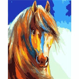 Horse Diy Paint By Numbers Kits PBN50257 - NEEDLEWORK KITS