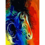 Horse Diy Paint By Numbers Kits WM-185 - NEEDLEWORK KITS