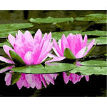 Lotus Diy Paint By Numbers Kits ZXAN1430 - NEEDLEWORK KITS