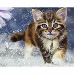 Lovely Cat Diy Paint By Numbers Kits PBN47442 - NEEDLEWORK KITS