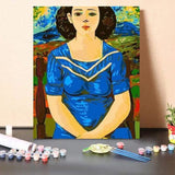 Paint By Numbers Kit Blue Sweater