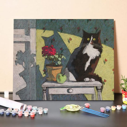 Paint By Numbers Kit – Cat In The Afternoon