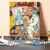 Paint by Numbers Kit-Confucius