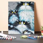 Paint By Numbers Kit – Family Of Fur