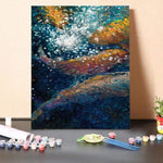 Paint By Numbers Kit-Fish Figure