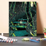 Paint by Numbers Kit-Green Trail