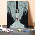 Paint by Numbers Kit-Hold a heart