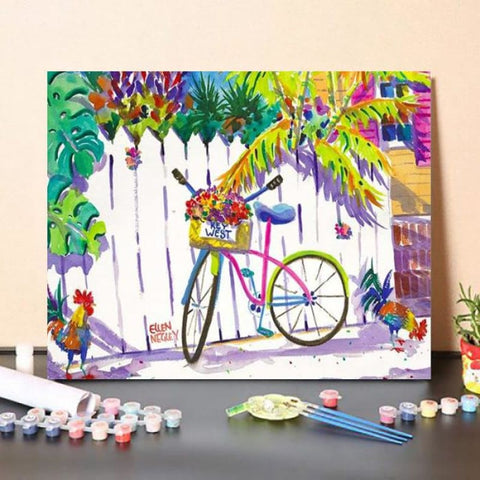 Paint by Numbers Kit Keywest Cruiser