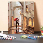 Paint by Numbers Kit-Kiss Goodbye