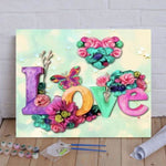 Paint By Numbers Kit LOVE-U #4