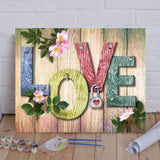 Paint By Numbers Kit LOVE-U #5