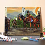 Paint by Numbers Kit-Meeting Of Shoguns