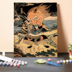 Paint by Numbers Kit-Monster Head