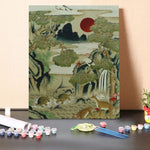 Paint by Numbers Kit-Mountain Beasts