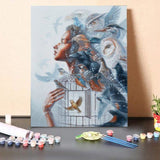 Paint by Numbers Kit-Phantom of the Birds