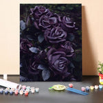 Paint by Numbers Kit-Purple Charm