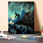 Paint by Numbers Kit-Wizard