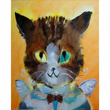 Pet Cat Diy Paint By Numbers Kits PBN90611 - NEEDLEWORK KITS