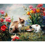 Pet Cat Paint By Numbers Kits VM90674 - NEEDLEWORK KITS