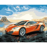 Sports Car Diy Paint By Numbers Kits PBN95922 - NEEDLEWORK KITS