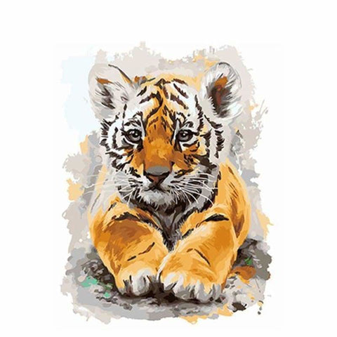 Tiger Diy Paint By Numbers Kits VM97998 - NEEDLEWORK KITS