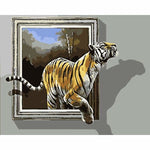 Tiger Diy Paint By Numbers Kits WM-1275 - NEEDLEWORK KITS