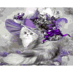 White Cat Diy Paint By Numbers Kits PBN90134 - NEEDLEWORK KITS